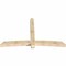 Ekena Millwork Bellingham Rough Sawn Timber Gable Bracket, Douglas Fir, 96"W x 60"H x 6"D x 6"F, 15/12 Pitch GBW096X60X0606BEL00RDF - alternate 3